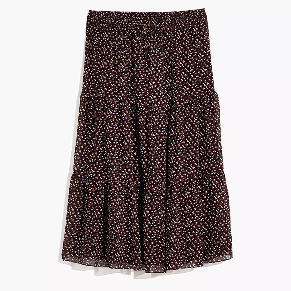 Floral Madewell skirt